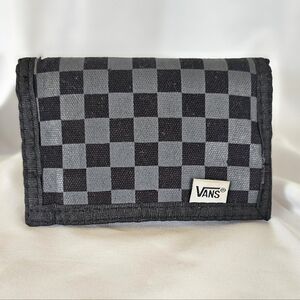 Vans Checkered Tri-Fold Wallet
